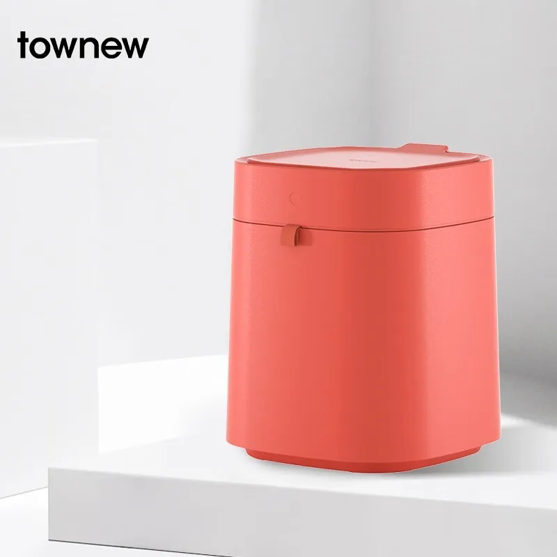 ごみ箱 townew SMART TRASH CAN T Air Lite TOWNEW 4.4 Gal. White Air Lite Smart Trash Can TAIRL - The
