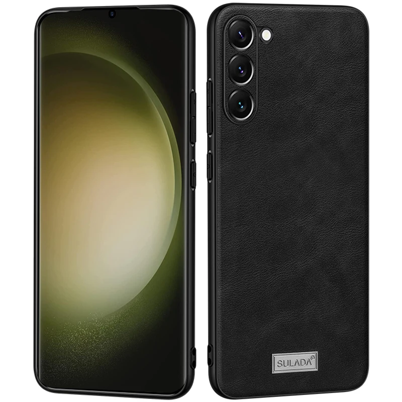 Premium PU Leather Case for Samsung Galaxy S23 S23 Ultra Plus Slim Stylish Soft Grip Shockproof Anti-Scratch Protection Cover