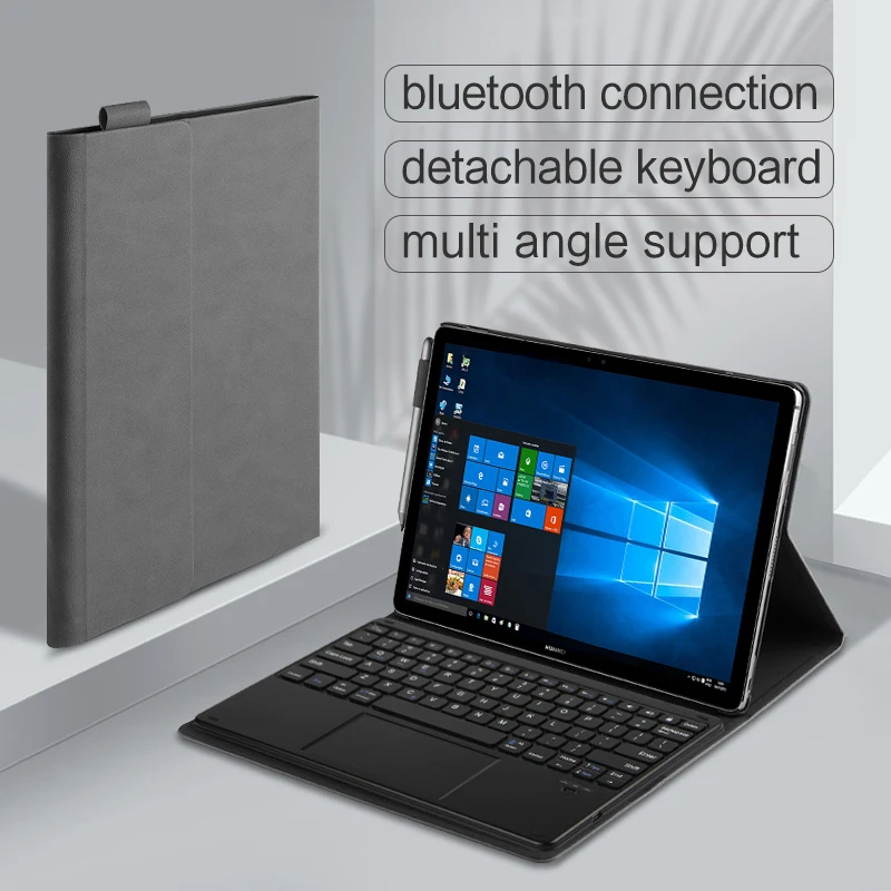 Huawei Matebook e Case 12 Bl-w09 W19 H-w09 W29 sem Fio Bluetooth Teclado Touchpad Para2023 2023 2023