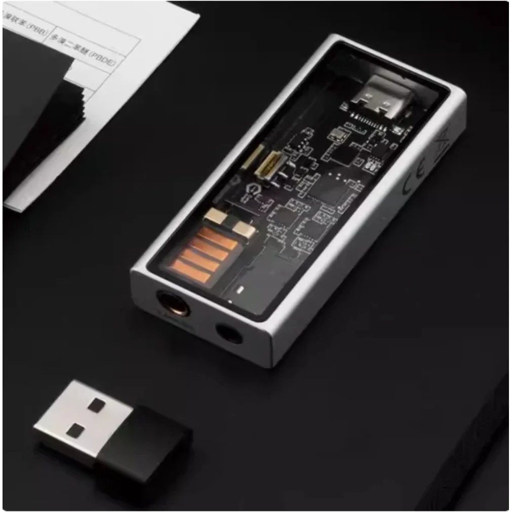 Earphone Amplifier Adapter Audio Decoder Headphone Amplifier Adapter Questyle M15C Portable HiFi Lossless Decoding Ear Amplifier Thrust Mobile Phone Small Tail Decoder for M15 DAC