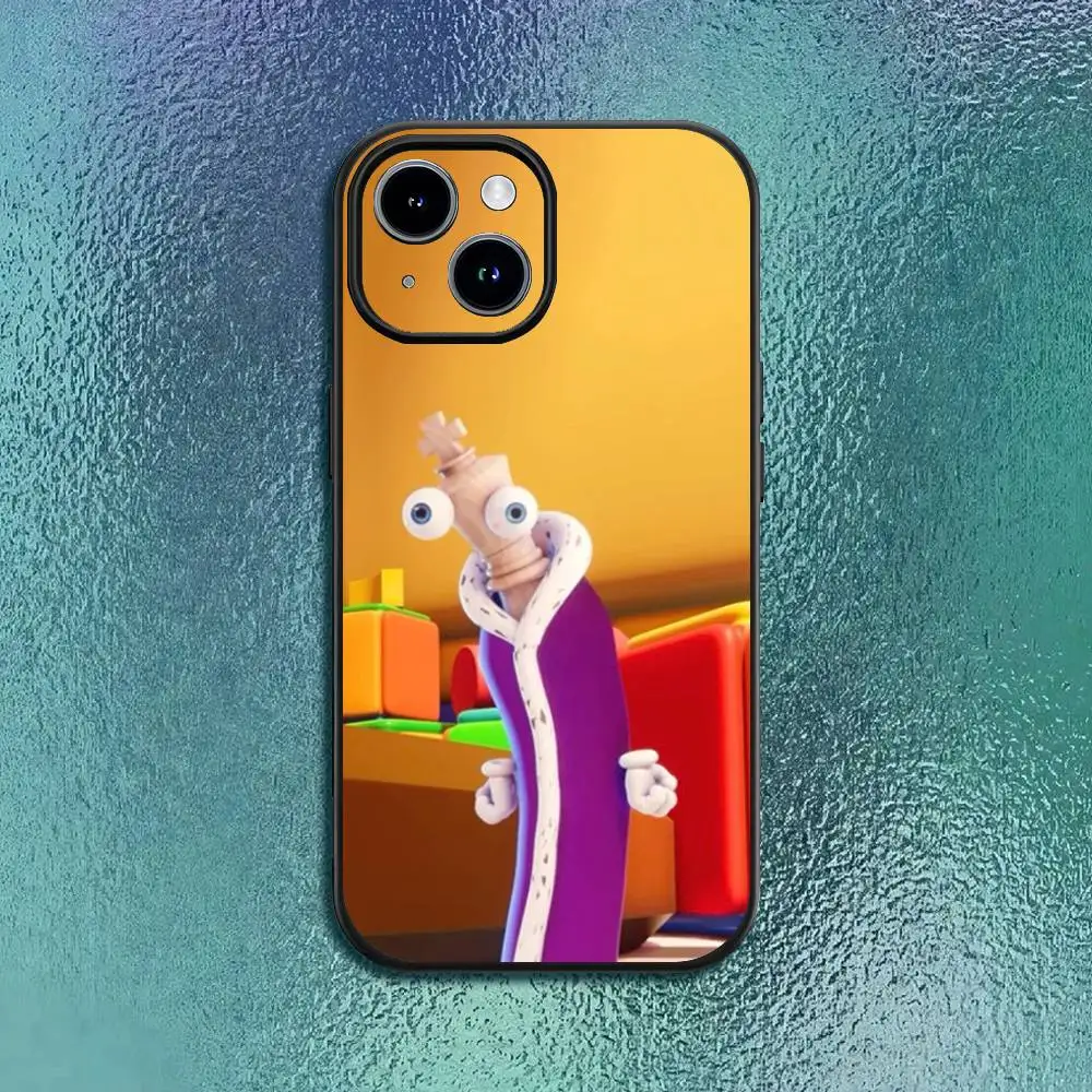 Sleek Black Soft Shell Phone Case