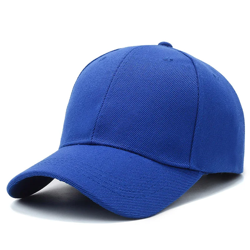 Unisex Cap Plain Baseball Adjustable