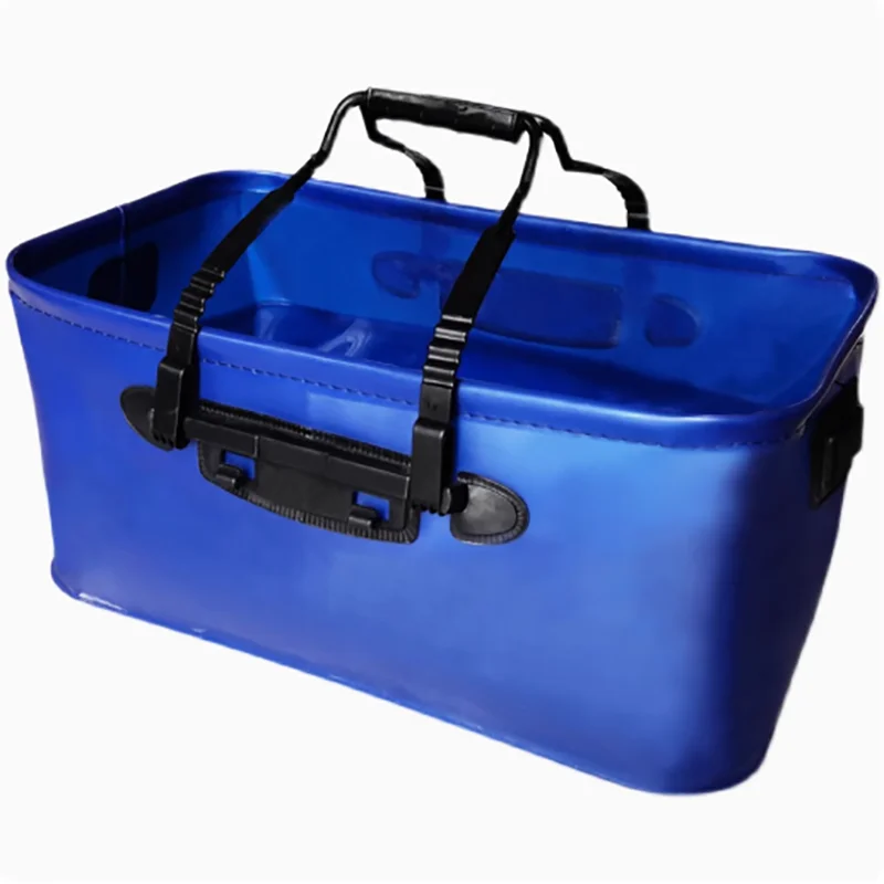 18inch Paint Bucket Foldable Pail Fishing Bucket For Wall Decoration Foldable Pail Fishing Handbag