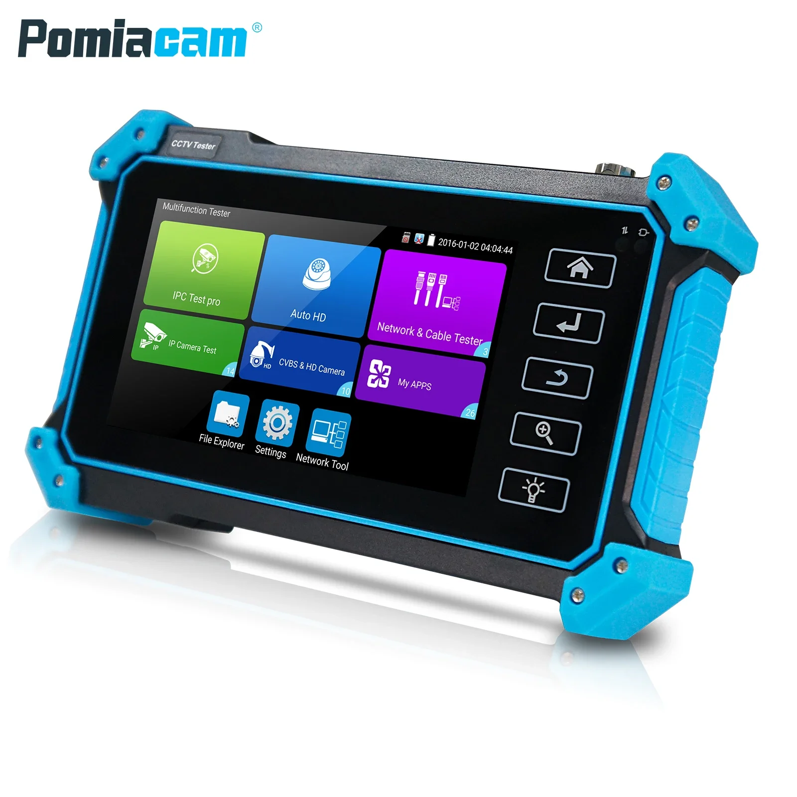 5 Pollici 4K Hdmi Vga Ip Di Poe Tester Video Ipc Tester Cctv Ahd Telecamera Ip Tester Di Prova Della Macchina Fotografica Cctv Tester Monitor Della Fo