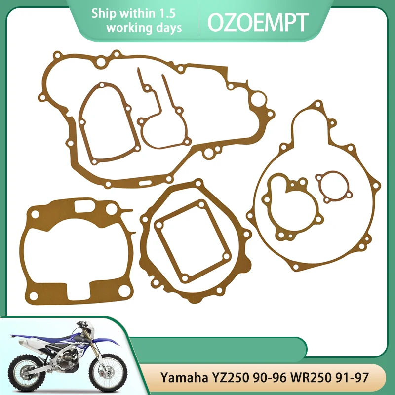

Ремонтная прокладка для цилиндра двигателя OZOEMPT, подходит для Yamaha YZ250 90-96 WR250 91-97