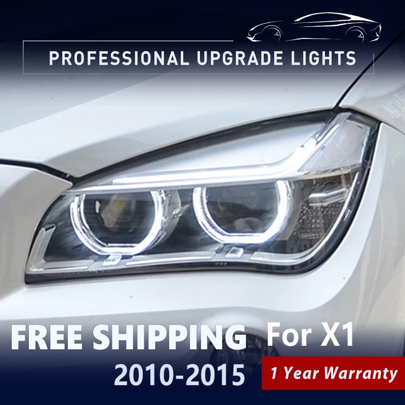 HID Headlight Assembly For BMW X1 E84 2013-2015 LED DRL change Factory  Halogen