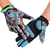 Qepae Cycling Gloves Full Finger MTB Bicycle Gloves Half Finger Anti-slip Shockproof Gel Breathable Lycra Padded Palm Gloves 1