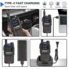 Baofeng Official Store UV-18 Pro Walkie Talkie 5W Wireless Copy Frequency 999CH NOAA Long Range Type-C Ham Two Way Radio NO GPS 3