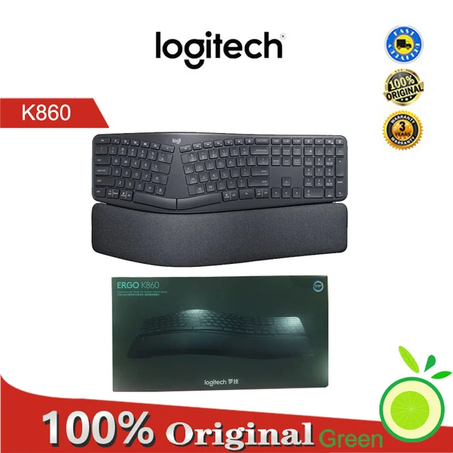 Logitech ergok860ワイヤレステック - AliExpress