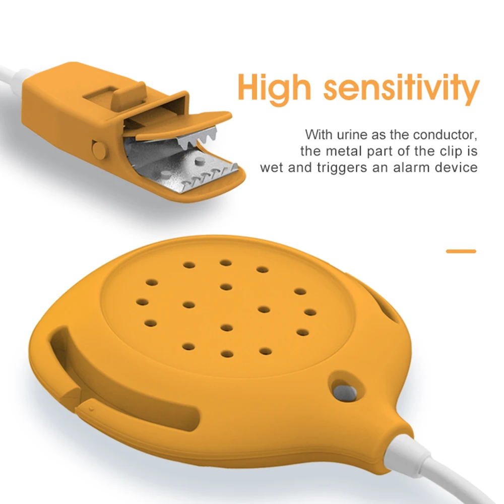 Wired Baby Bedwetting Alarm Baby Children Potty Training With Sound and Vibration Elder Care Professional Enuresis Alarm