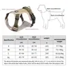 Dog Harnesses Pet Collar Labrador Army Reflective Adjustable Harness Oxford Cloth Vest Training Hound Walk Medium Large Dog 4