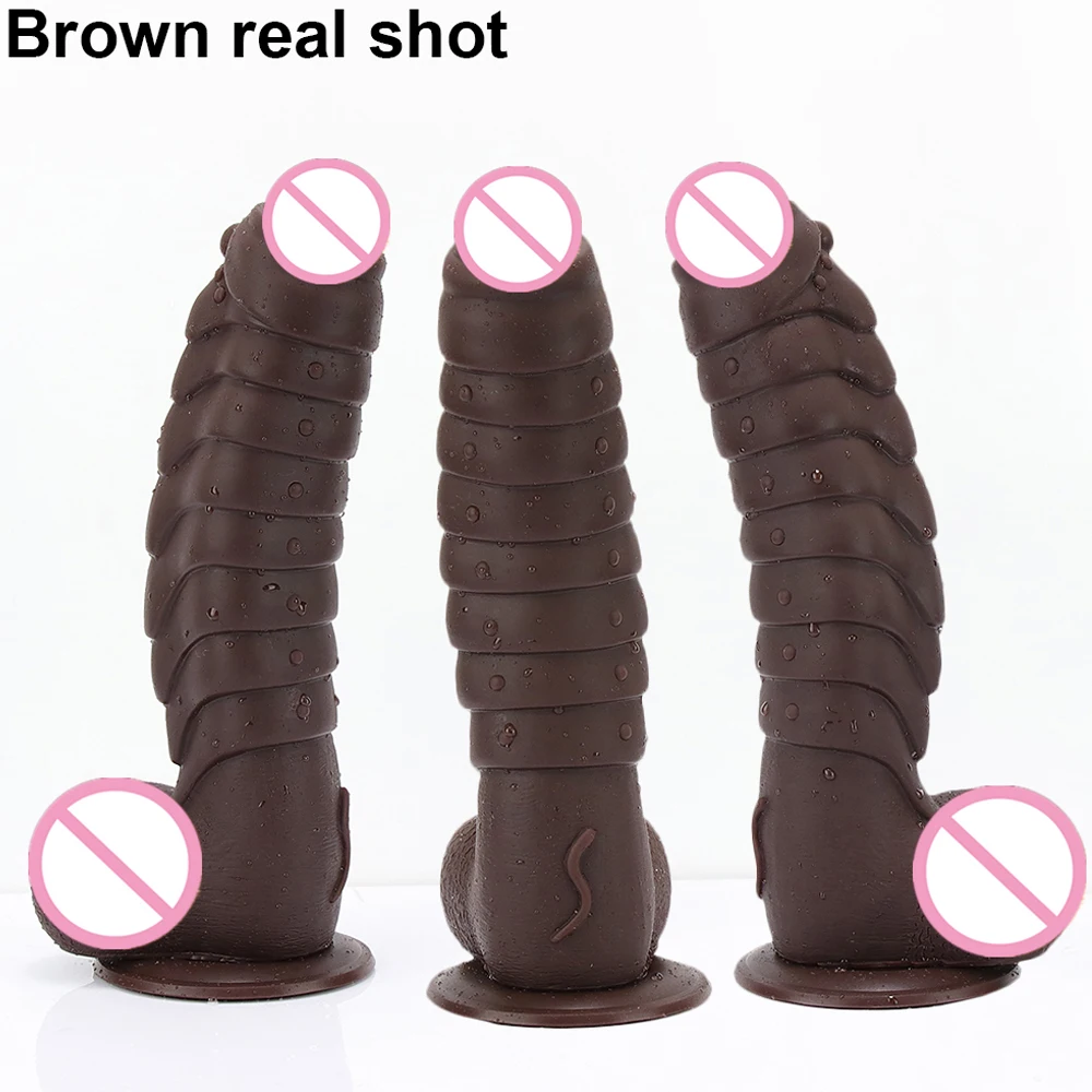 Ribbed Dildo