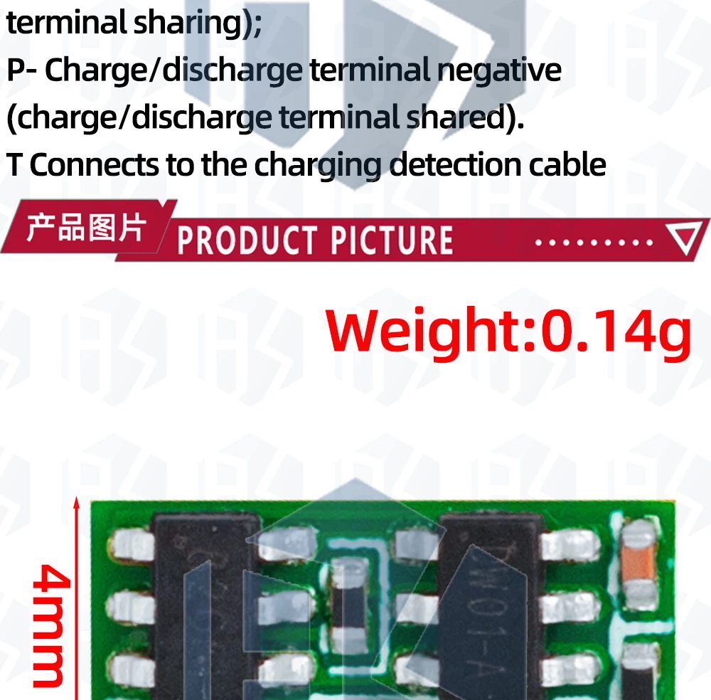 1~20PCS Mini Single Series 3,7V 4,2V 18650 Polymer-Lithium-Batterie mit drei Leitern und temperaturgesteuertem 10K NTC-Thermistor – Detail 5