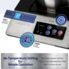 Portable Large 8” Heating Coil, 12" Heat Resistant Cooking Surface 18/10 6