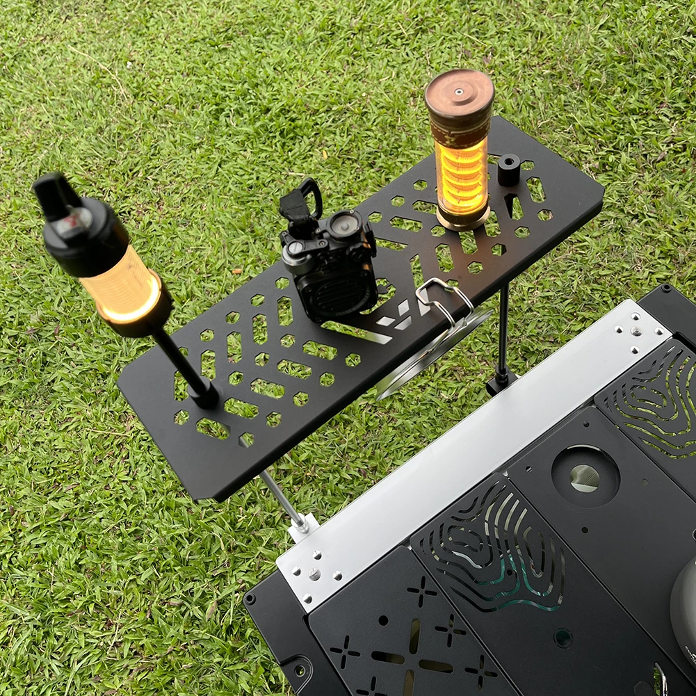Aluminum Alloy Portable Camping Lamp Holder for IGT Tables