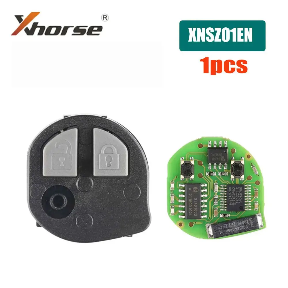 

1pcs/lot Xhorse XNSZ01EN Wireless Remote Key for Suzuki 2 Button Universal Car Remote Key for VVDI2 VVDI Key Tool with Key Blade