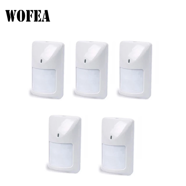 Wofea Wired  PIR Sensor Infrared Motion Detector With NO NC Output 12V For Home Alarm System 1