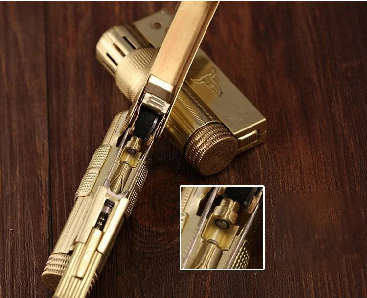Description Picture 4 of itemIMCO 6700 Vintage Stainless Steel Metal Lighter Austrian Gasoline Grinding Wheel Lighter Kerosene Series Genuine With Box
