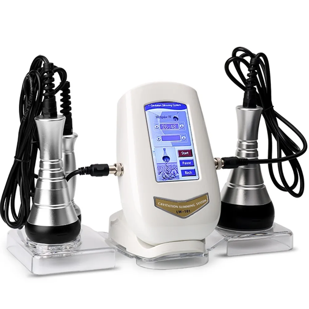 

40K Cavitation Ultrasonic Weight Loss Beauty Machine Multi-polar RF Radio Frequency Skin Lift Tighten Anti-wrinkle Rejuvenation