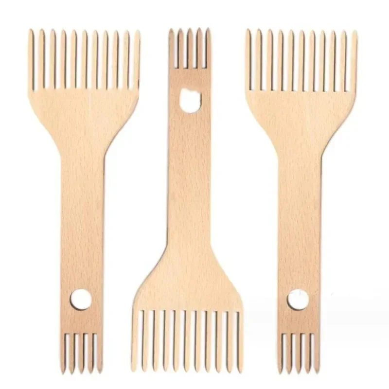 Upgrade Your Tapestry Weaving Experience with Double-ended Wide and Narrow Comb Accessories
