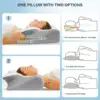 Butterfly Sleep Memory Neck Pillow Slow Rebound Comfort Memory Foam Sleep Cervical Orthopedic Neck Pillow Massage Bed Pillow 5