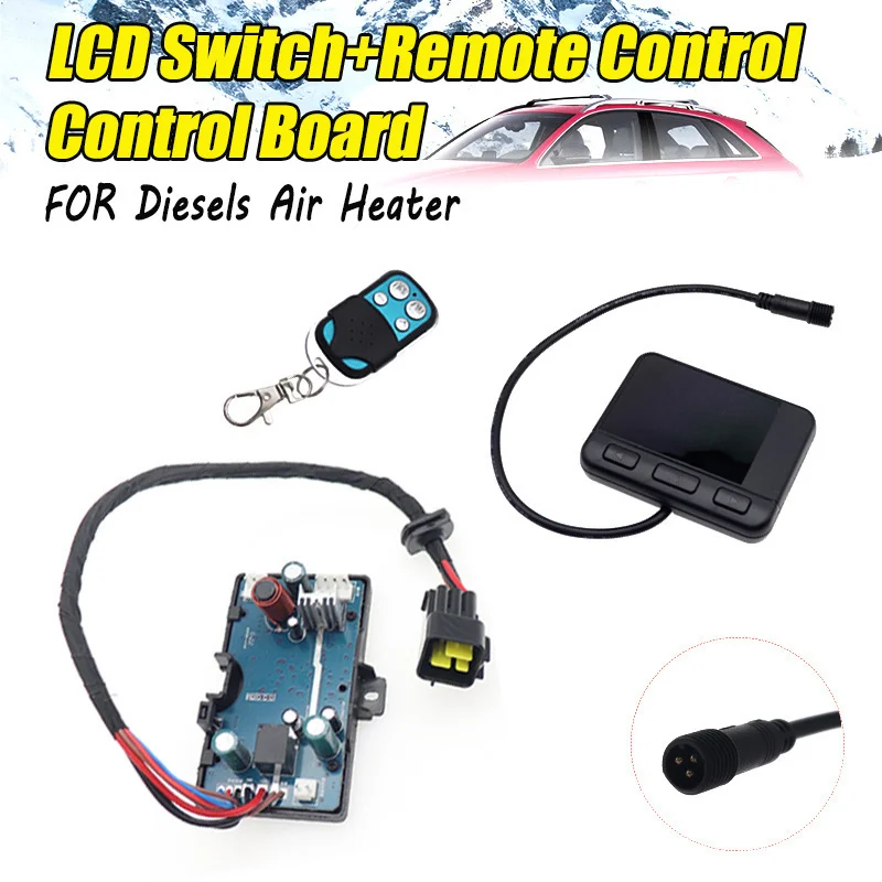 lcd, interruptor, controle remoto, placa-mãe para controle