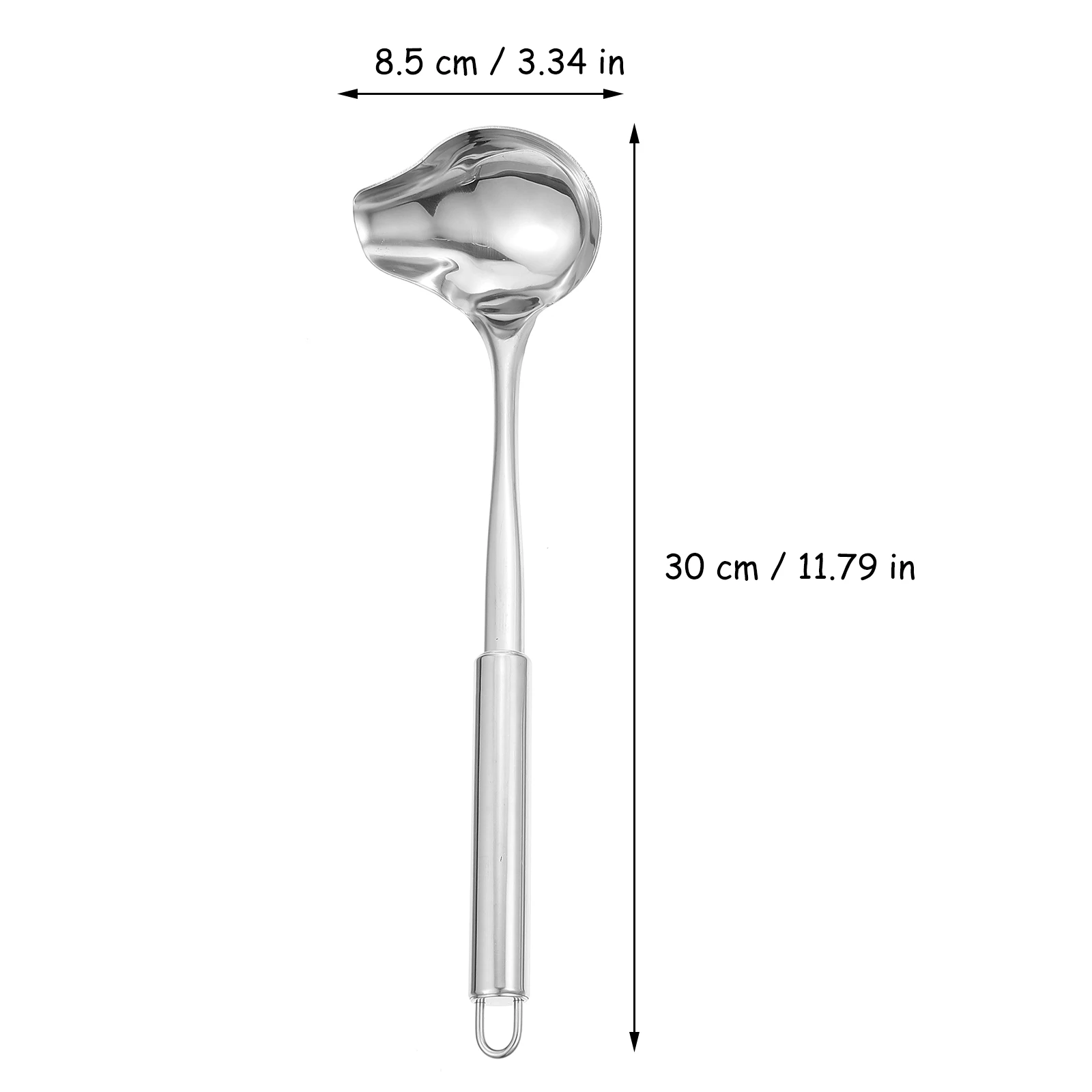 2 Pcs Tablespoon Stainless Steel Sauce Serving Spoons Soup Ladle Spout Duck Mouth Shaped Spoon Soup Sauce Spoon stainless steel spoon,soup spoon