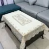NoEnName_Null mantel de mesa cuadrada mesas de centro para salas tovaglia pizzo Mainland China Organza Fabric 2