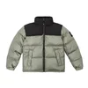 Face Nuptse 1996 Large Plaid Sleeve Emboidered High Quality Men's Down Coat Winter Couple Warm Windproof Waterproof Jacket 5
