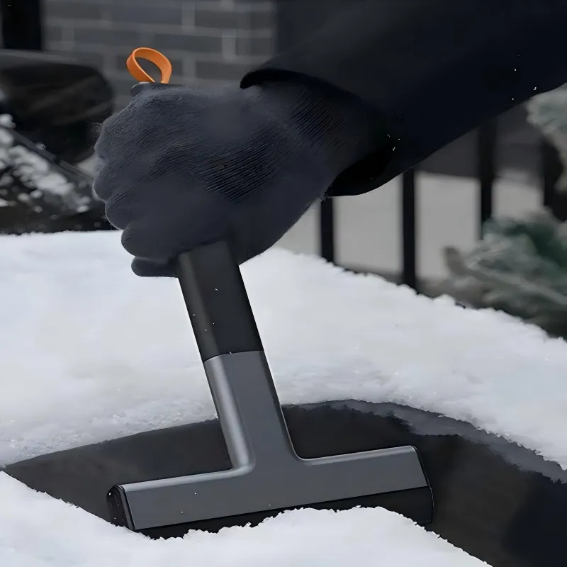 Car Windshield Snow Shovel Snow Brush Ice Scraper Ice Removal Tool Portable And Cute Shovel With Non-Slip windshield shovel snow shovel car snow brush snow ice scraper ice deicing tool