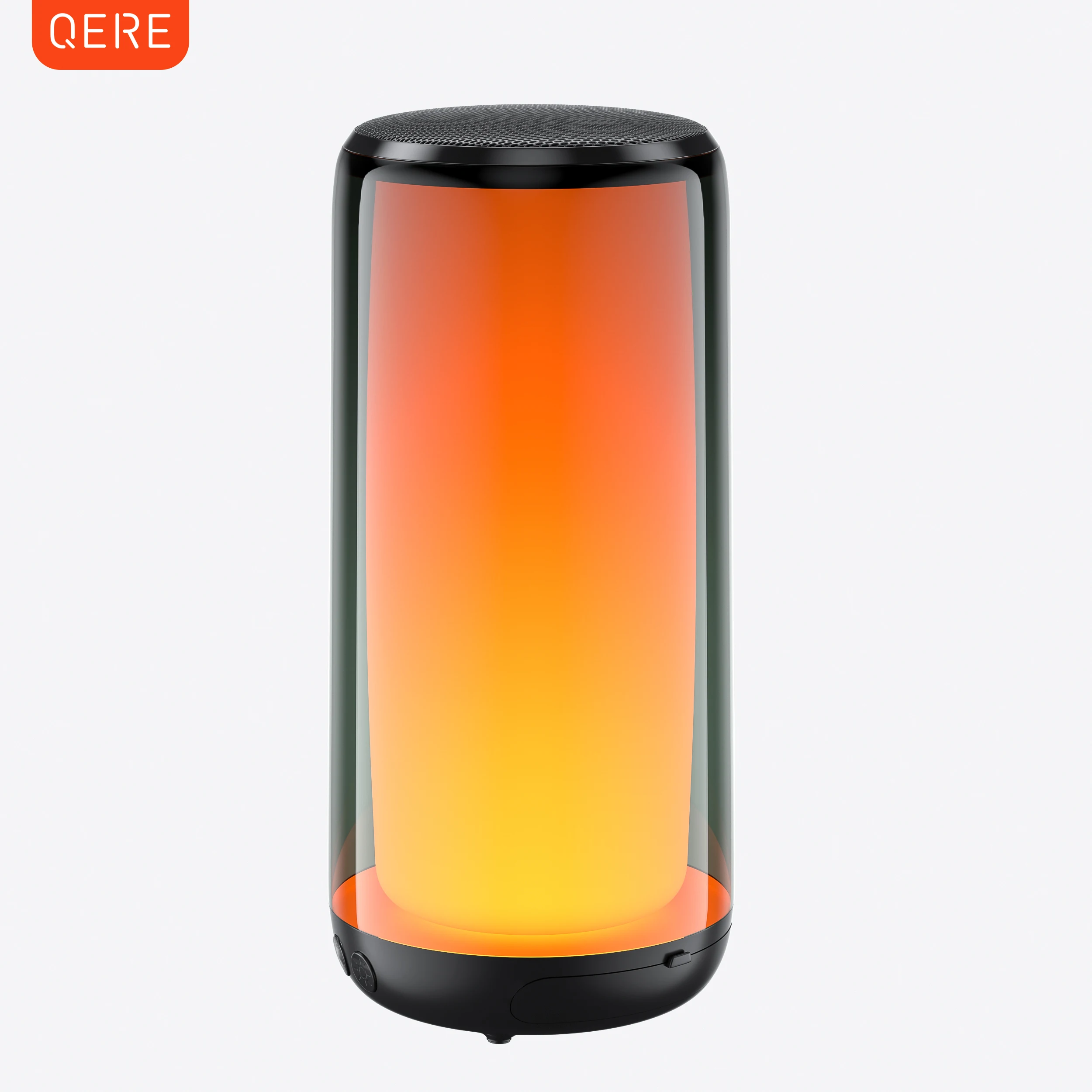 

Alto-falante Bluetooth portátil, luz noturna, lâmpadas atmosfera, alto-falante, QERE, Dolby, Cinema, 12 tipos de luzes coloridas