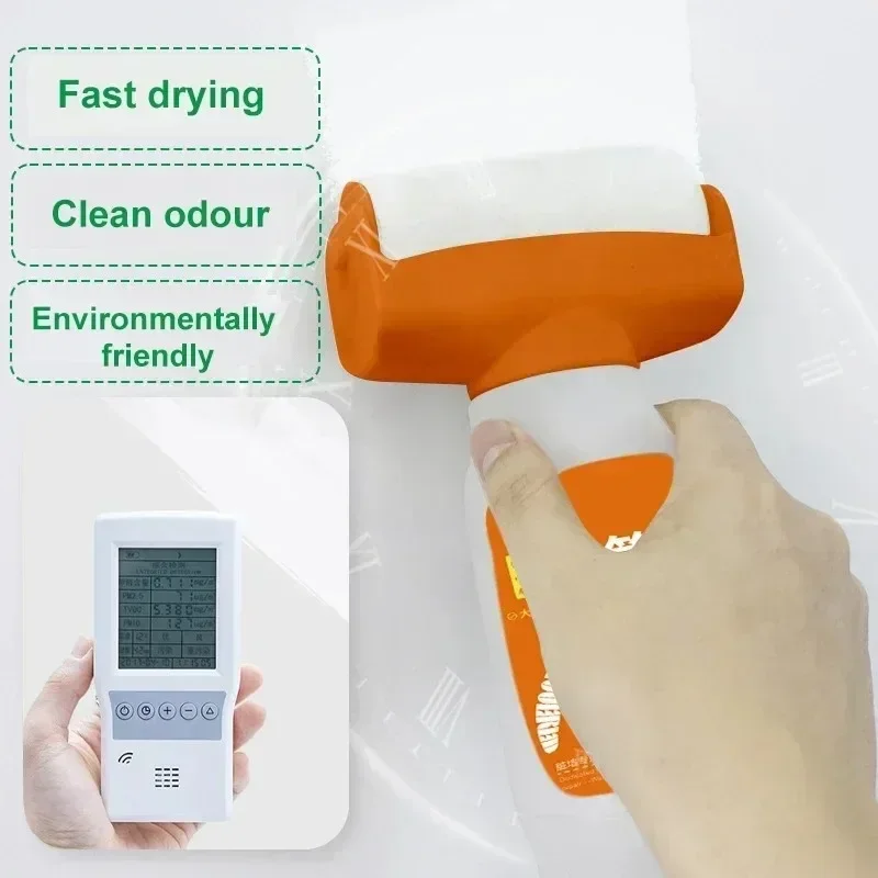 Wall repair paint Wall Repair Roller Paint White Water Based Latex Paint Color Roller Large Brush Repair Wall Tool for Tile