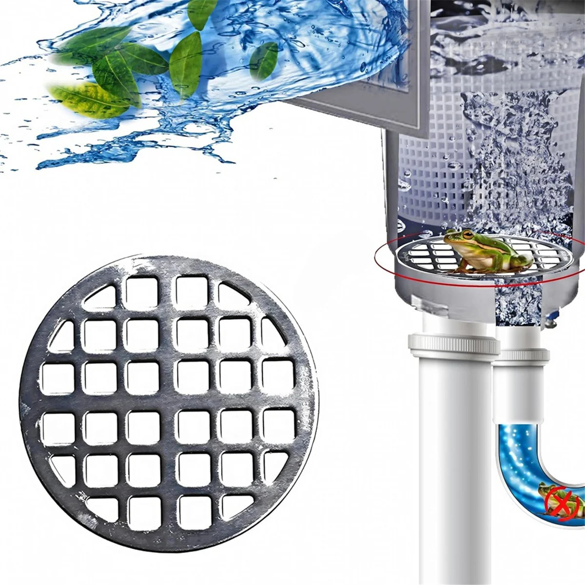 SEMOIC 4Pcs Pool Stainless Steel Filter, Precision Filtration for Clean Water, Versatile for Various Water Systems