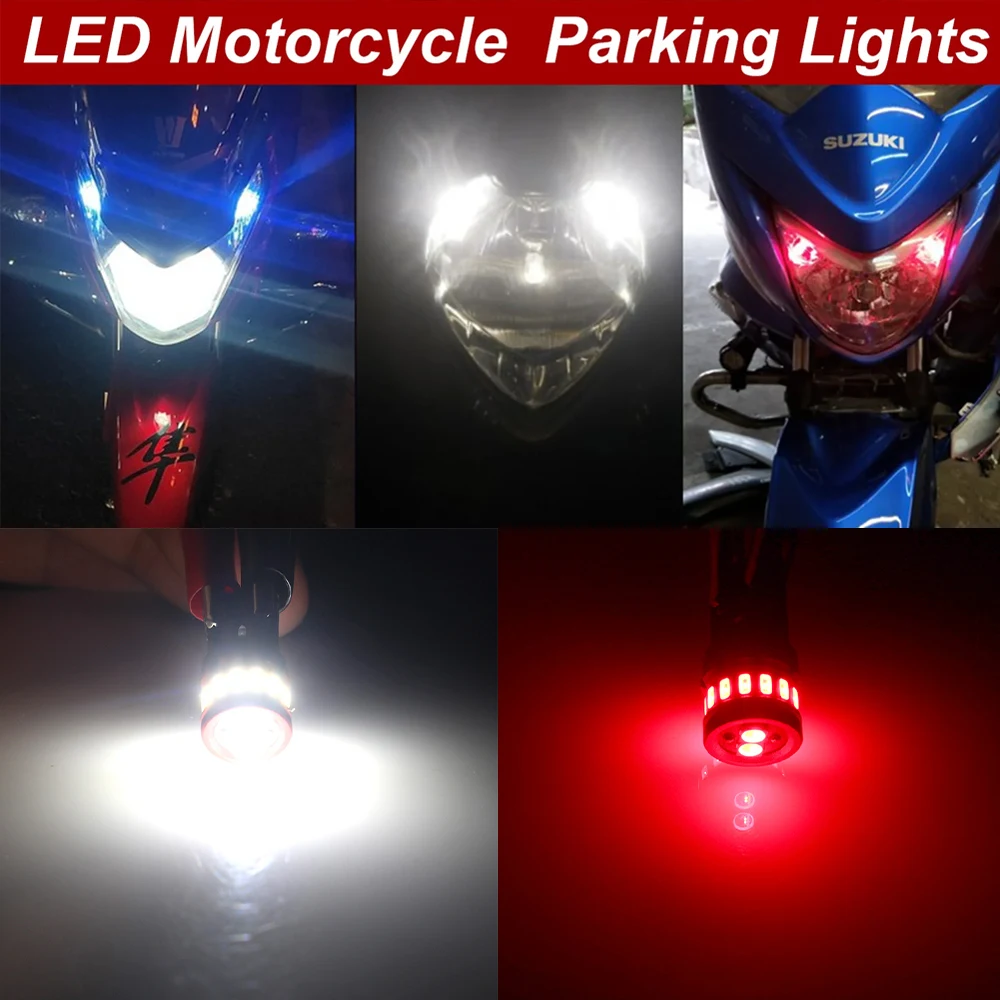BMTxms LED ĵ  ġ  , Ű GSXR 600 750 1000 ߸ YZF R3, ȭƮ  ο, T10, 194, W5W, 2 
