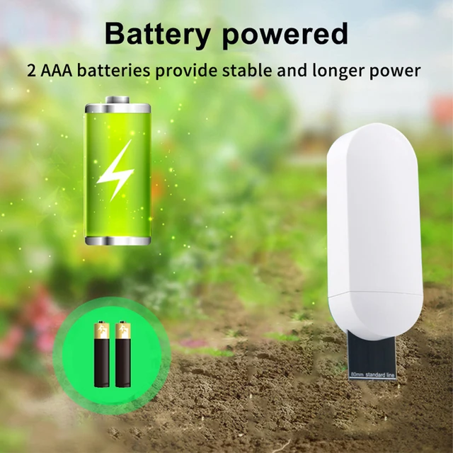 Tuya Smart Zigbee Soil Moisture Tester Temperature and Humidity Sensor Thermo Hygrometer Home Automation Irrigation Detector 5
