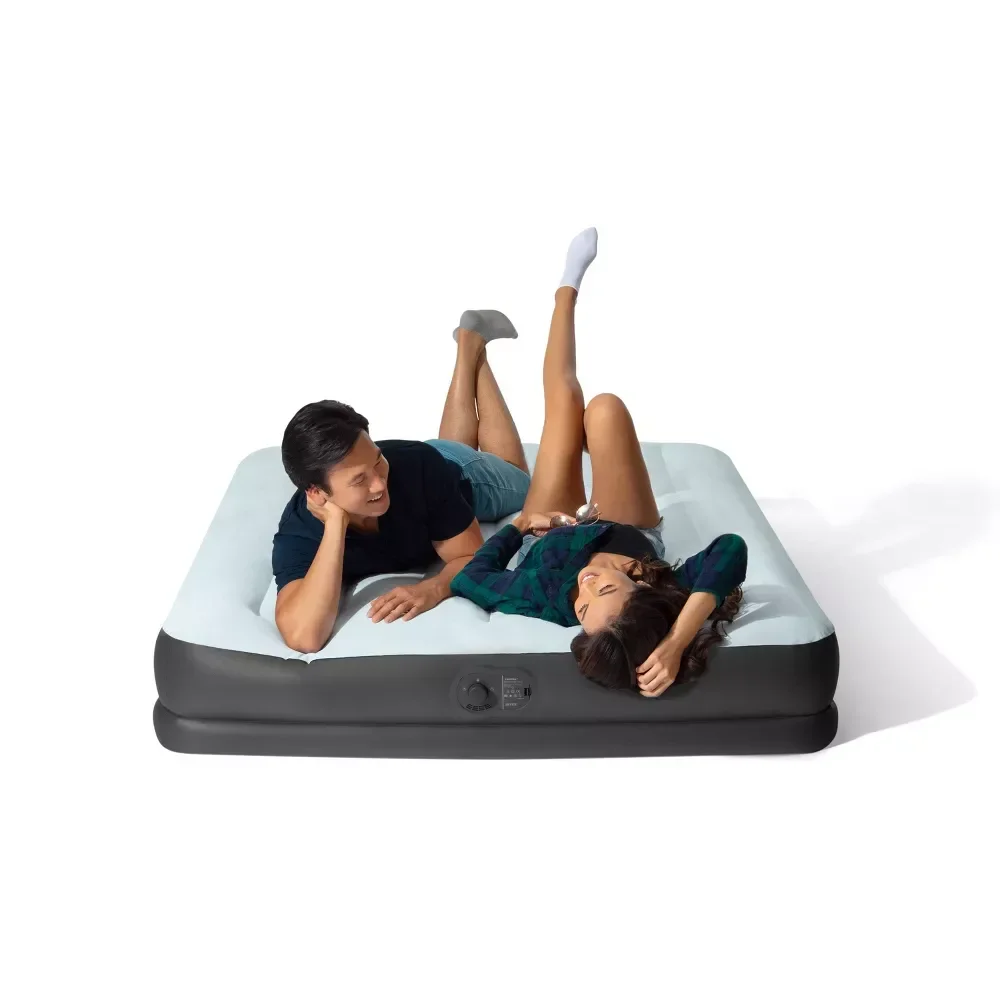 

Queen 12" Air Mattress with Internal USB Pump - Queen Size Mattresses Tatami, Adult