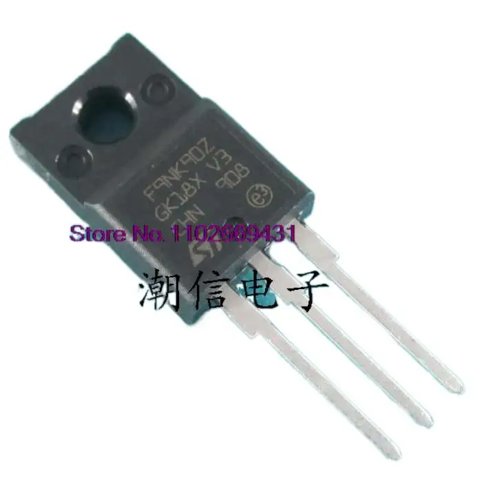 

5PCS/LOT F9NK90Z STF9NK90Z 8A 900V Original, in stock. Power IC