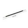 100Pcs Double-Headed Polyester Cloth Tips Cleaning Swabs Black Plastic Handle Dust-Free Sticks for Printhead Camera Optical Lens 6