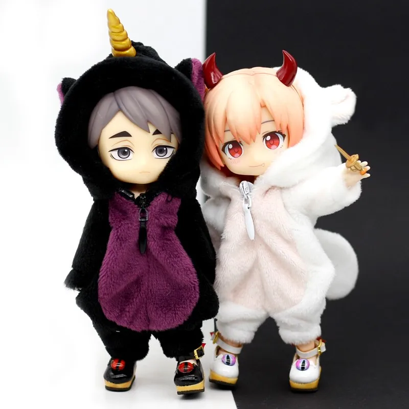 Ob11 Doll Animal Unicorn Clothing Set With Wing Doll Dinosaur Clothes For Nendoroids Obitsu11 Molly Ymy Gsc 1/12 Bjd Doll 3