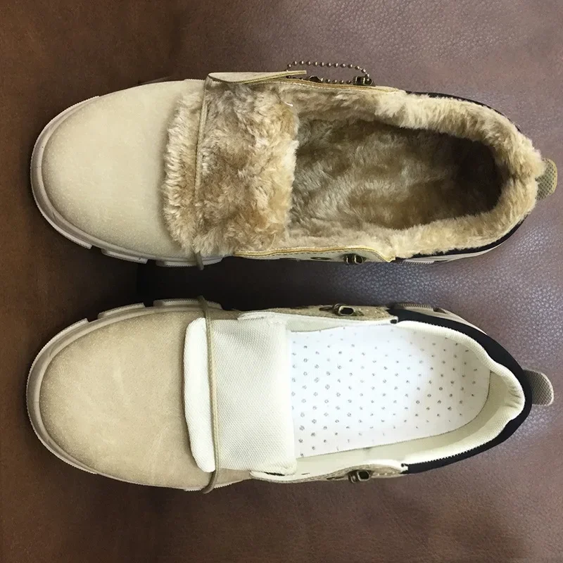 British Style Ankle Boots PU Leather Men Shoes Autumn Winter Comfortable Low-top Casual Shoes Fashion Man Leather Martin Boots