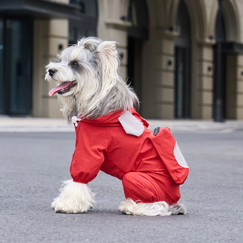 Lightweight Dog Jumpsuit Full Body Harness Breathable Pet Clothes_voghion.com