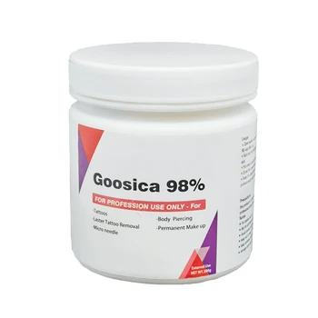 New 98% Goosica Tattoo Cream for Permanent Makeup Body Face Beauty Microblading Piercing Auxiliary Cream 500g 1