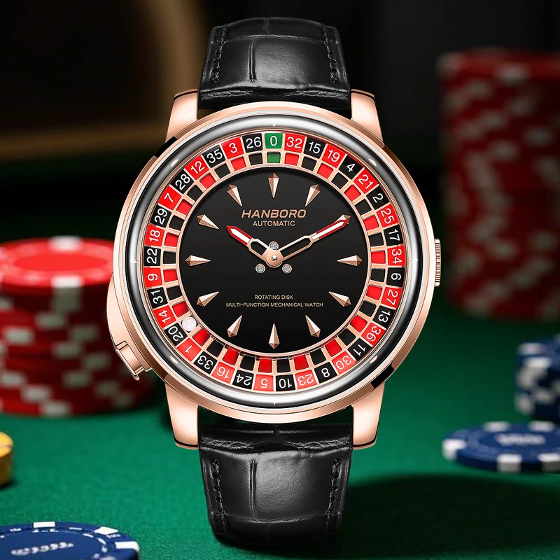 Men's Mechanical Watch fully automatic roulette wheel 1001 mechanical watch
