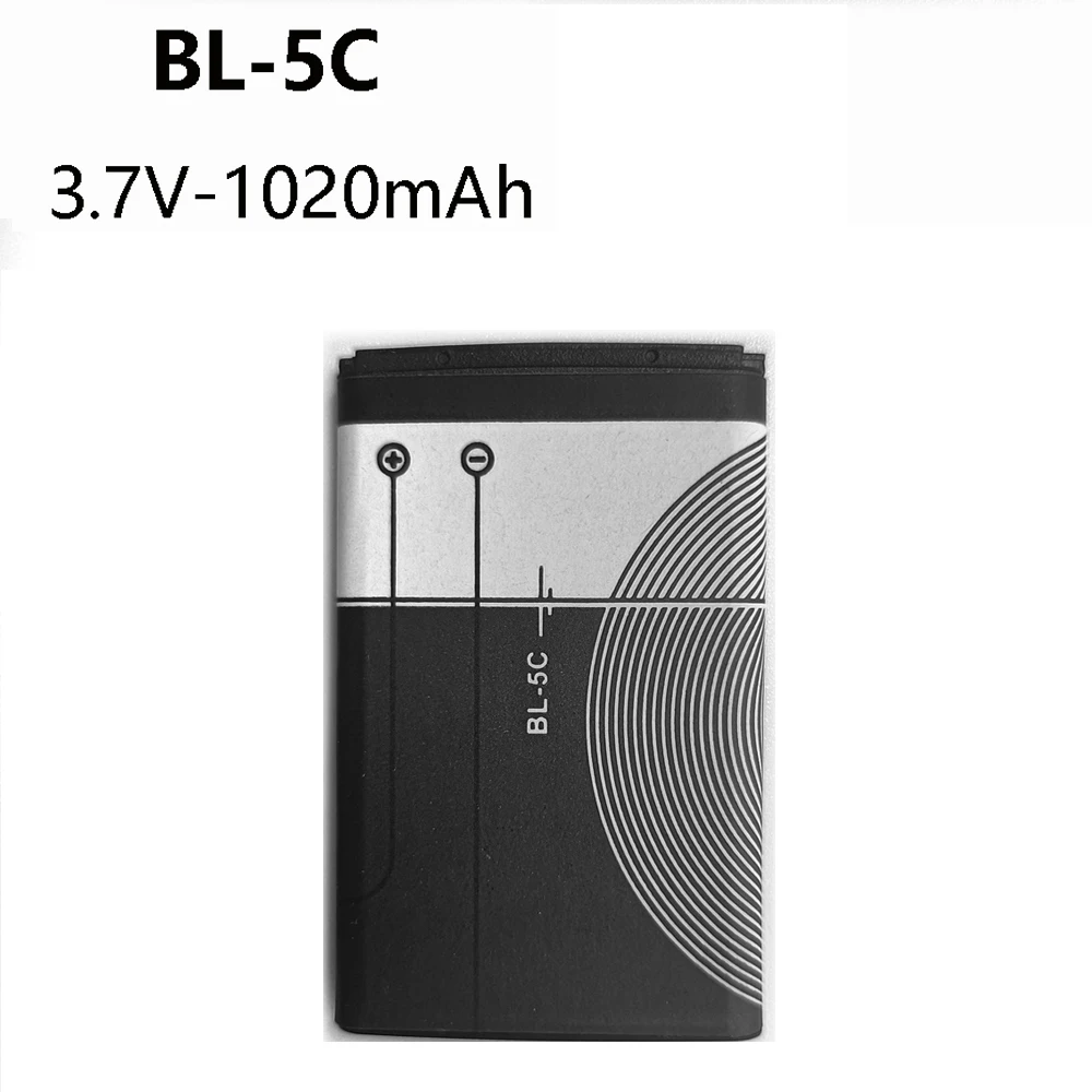 Batería de teléfono móvil para Nokia BL 5C, 1020, 1100, 1110, 1200, 1208, 1280, 1600, 2600, 2700