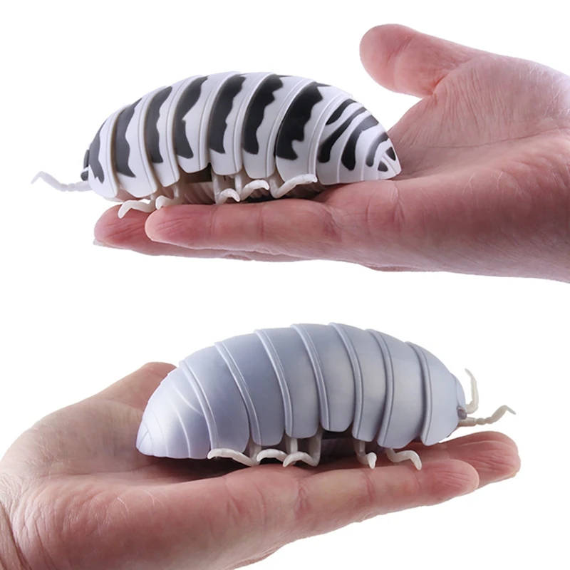 Simulation Remote Control Pillbug Toy Realistic Novelty Tricky Toy For Children Kids Birthday Gift Toy RC Animal Toy 4