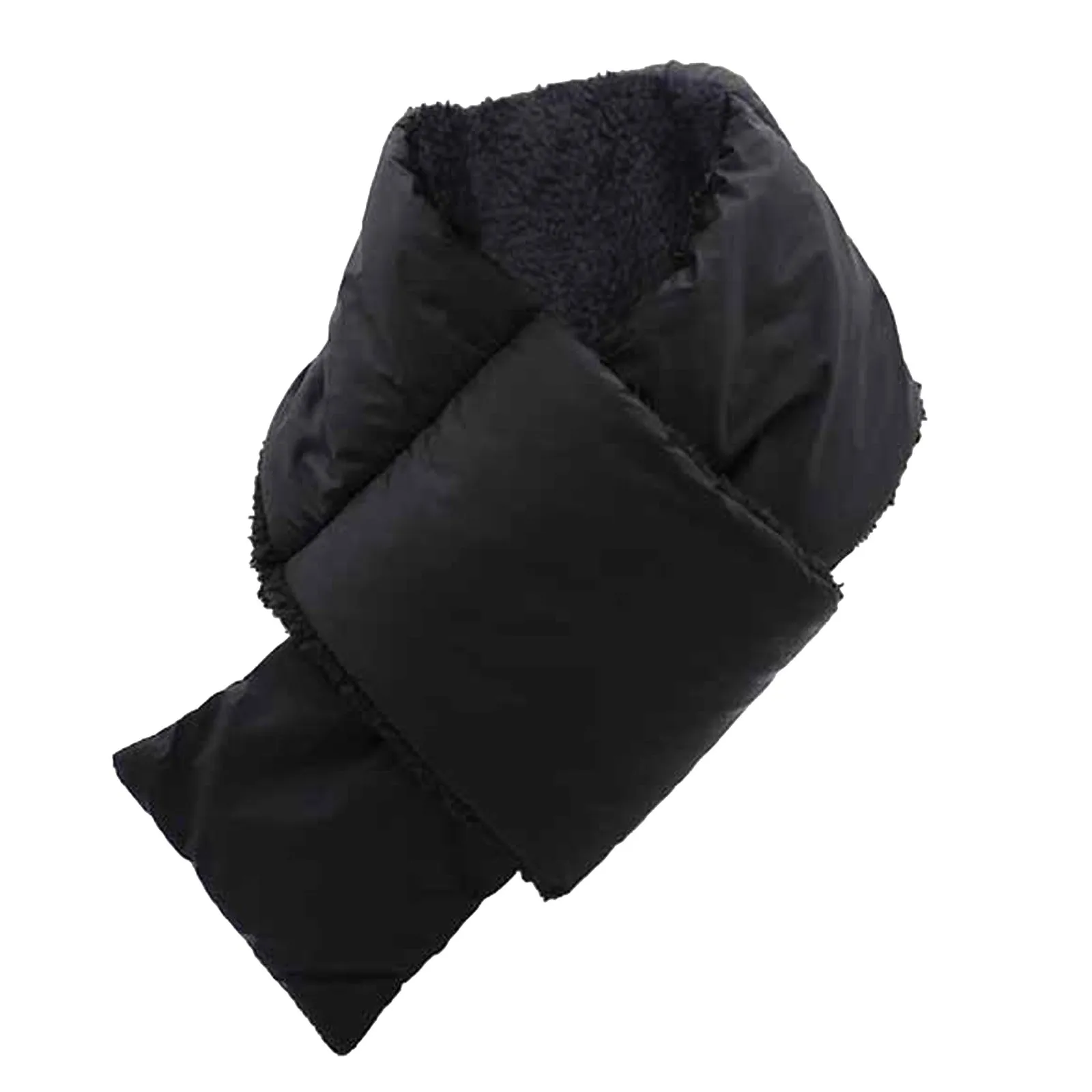 

Thick Winter Warm Shaggy Scarf Women Men Shawl Wrap Solid Color Neck Protection Outdoor Windproof Scarves
