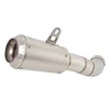 MT25 MT03 Escape Motorcycle Mid Link Tube And Muffler Stainless Steel Exhaust System For YAMAHA R25 R3 MT25 MT03 All Years