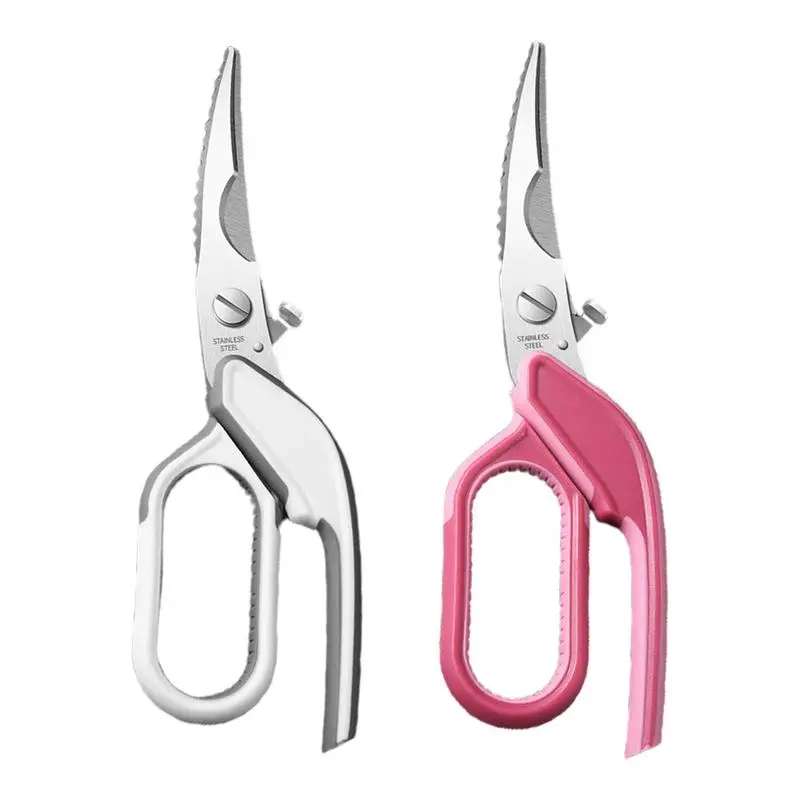 

Food Kitchen Shears Multifunctional Stainless Steel Chicken Bone Scissors Meet Supplies for Fish Vegetables Sea Food Chicken