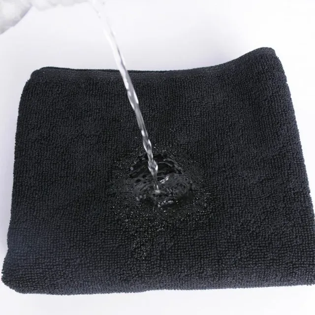 Black bath towel Super absorbent cotton bath towel towel Fitness quick drying sports towel Beauty salon hotel daily bath towel 5