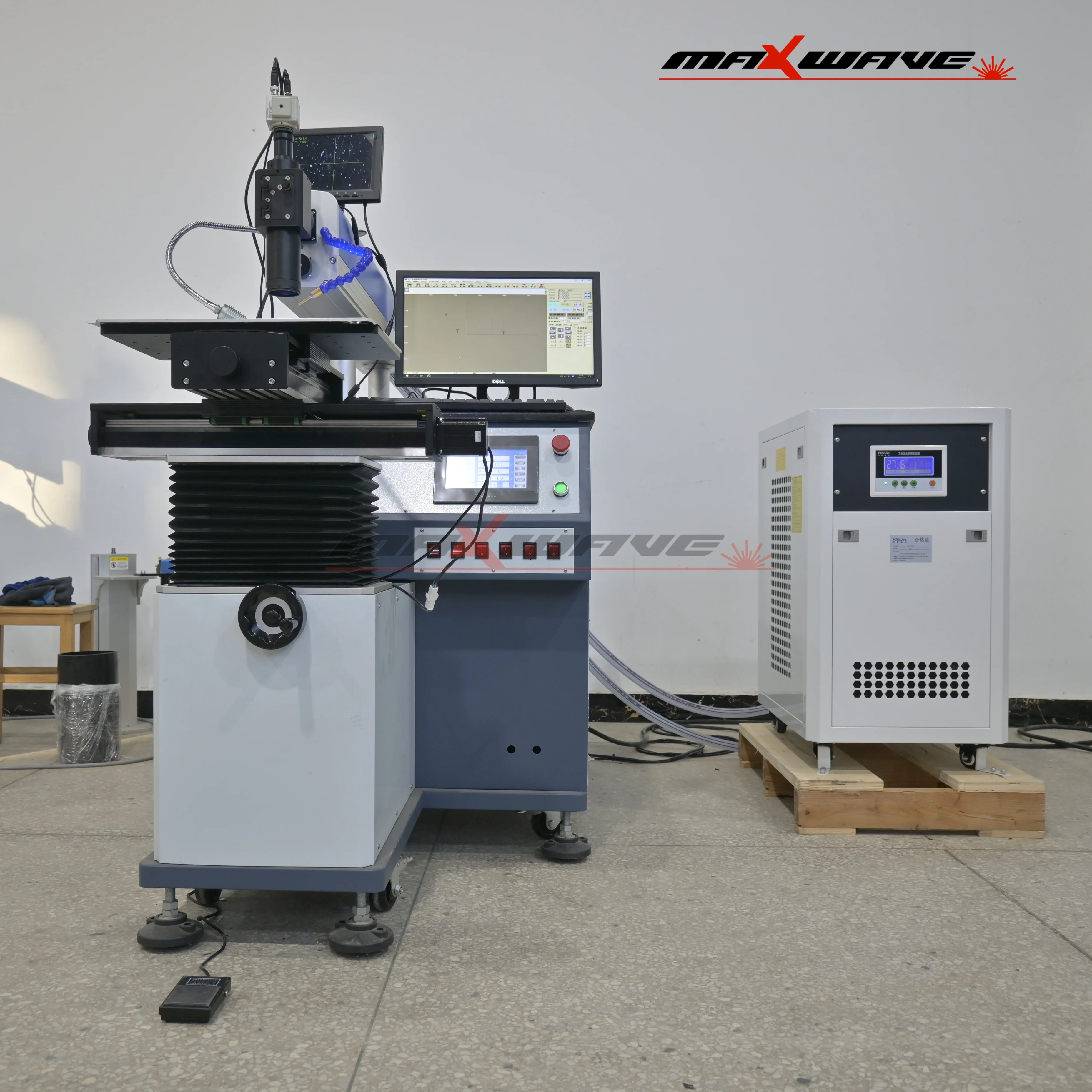 Maxwave Automatic YAG Laser Welding Machine Mould Soldering Machine Banner Welding Machine Metal Stainless 5
